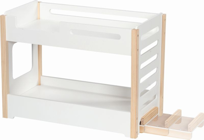 Łóżko piętrowe ze zjeżdżalnią dla lalek Goki 51451