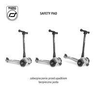 Highwaykick 3 LED Hulajnoga składana ze świecącymi kółkami 3+ Steel 96347-Scootandride