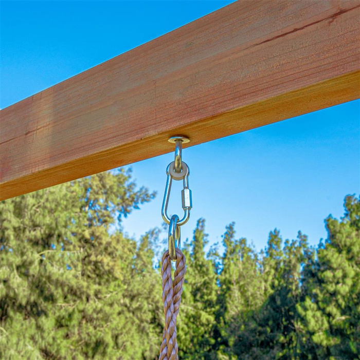 Drewniany duży Plac Zabaw AXI Mitch play tower A030.504.30 Zjeżdżalnia Huśtawki Ścianka wspinaczkowa Wieża do ogrodu