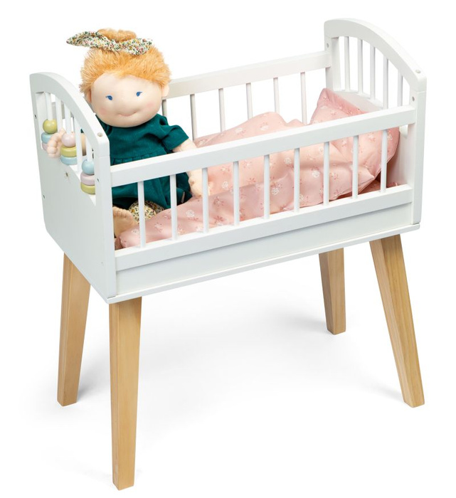Drewniane łóżeczko dla lalek Astrup 84284