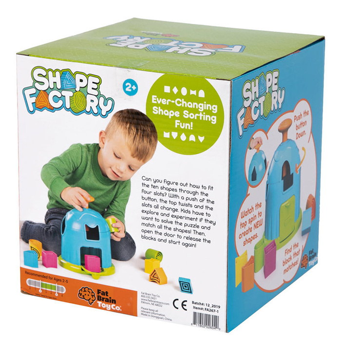 Sorter dla dzieci Fabryka Kształtów Fat Brain Toys FA267-1