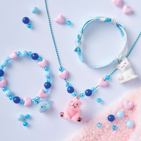 Zestaw kreatywny do tworzenia biżuterii z zawieszkami Małe zwierzątka Janod J09184