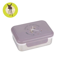 Stalowy Lunchbox Adventure Ważka 1210029332-Lassig, pudełka śniadaniowe dla dzieci 