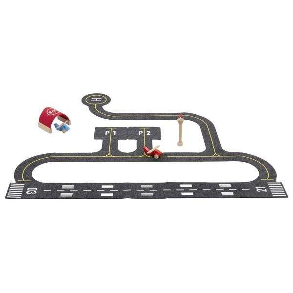 Lotnisko dla dzieci Zestaw do zabawy 26 el Goki 53777