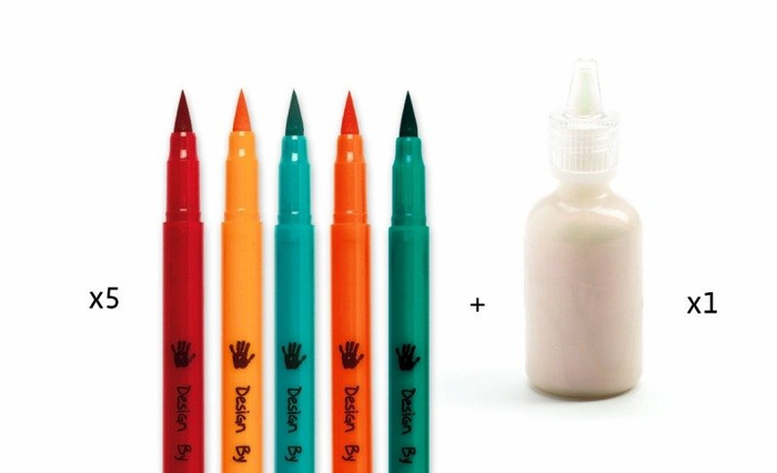 Zestaw artystyczny do rysowania. Podwodna Przyroda , Djeco