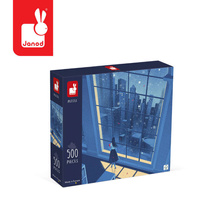 Puzzle artystyczne Nocny widok w błękicie 500 elementów 8+ J02510-Janod, puzzle tekturowe