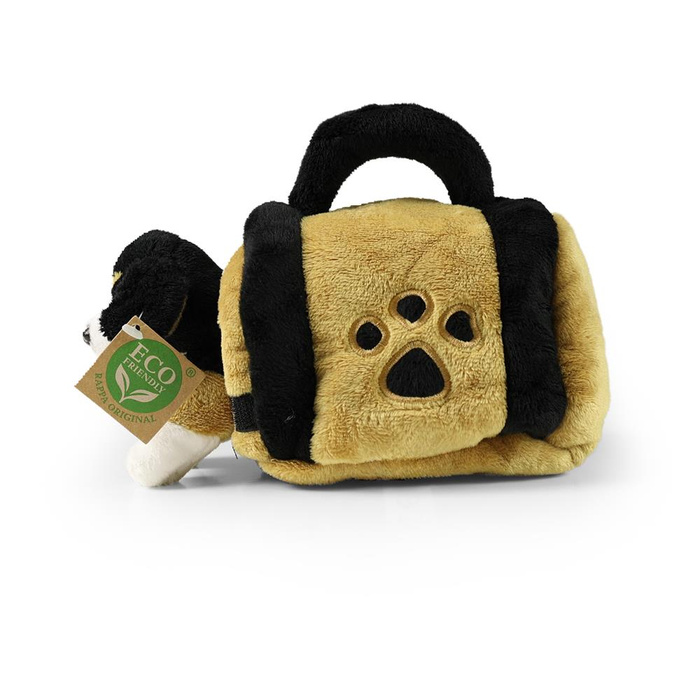 Pluszowy piesek Berneński 15 cm z transporterkiem Rappa 211759