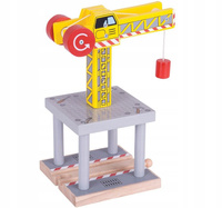 Wysoki dźwig z torami, BJT175-Bigjigs Rail