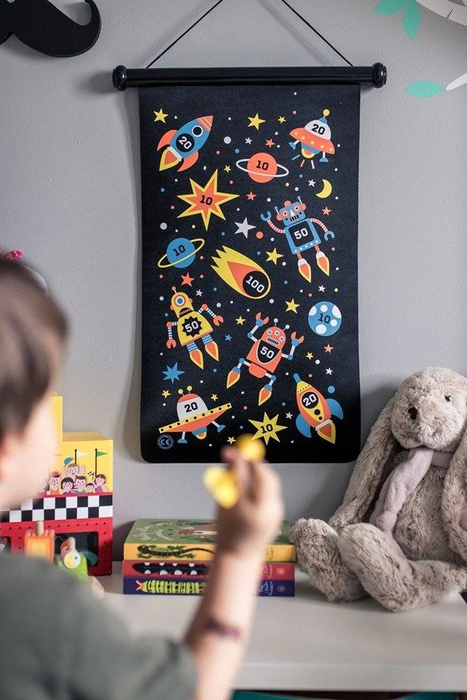 Gra zręcznościowa Robot J02073-Janod, rzutki dla dzieci