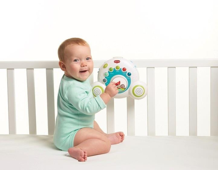 Karuzela z pozytywką i projektorem Tiny Love TL1304806830 dla niemowląt Rośnij z muzyką Zabawa na łące