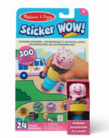Sticker Wow stempel z naklejkami Lody Melissa & Doug 50242 książeczka z naklejkami
