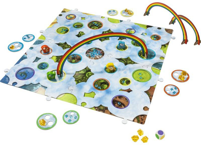Gra planszowa Tęczowi Przyjaciele 4+ HB306175-Haba, gry dla dzieci