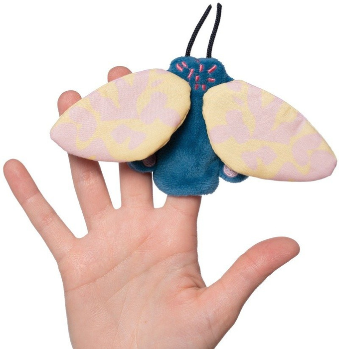 Pacynki na palce Motyle zestaw Natural Historian 218460-Manhattan Toy, zabawa w teatrzyk