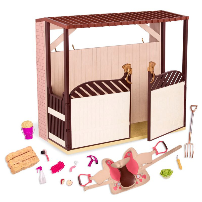 Chatka z króliczkiem i akcesoriami Bunny Hutch Playset Our Generation BD35413Z