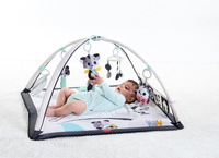 Czarno-biała Mata edukacyjna z grzechotkami i gryzakami Tiny Love TL1205906830___S Magiczna Kraina dla niemowląt