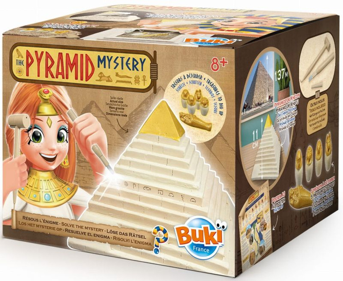 Nauka i zabawa Tajemnica piramidy Buki 444 Mały archeolog