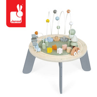 Wielofunkcyjny stolik edukacyjny drewniany z regulacją wysokości Sweet Cocoon Janod J04402