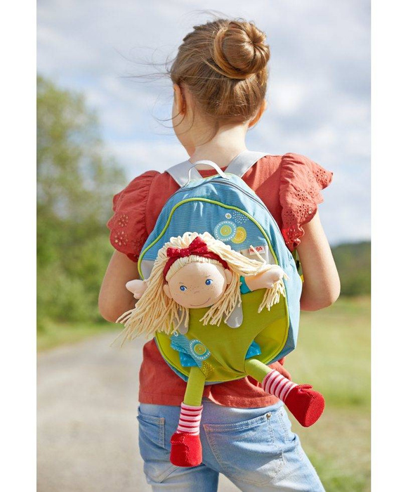 Plecak z nosidełkiem dla lalki Summer Medow HB305975-Haba, prezent dla przedszkolaka