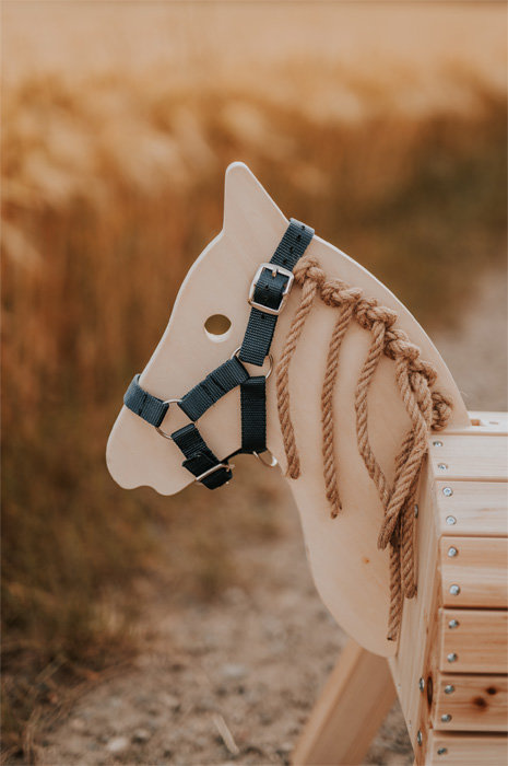 Drewniany koń ze schowkiem do zabawy w plenerze 12313-SF Small Foot