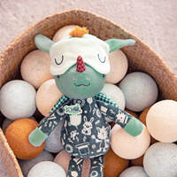 Przytulanka do spania świecąca w ciemności Smok Joe 32cm 83447 Lilliputiens