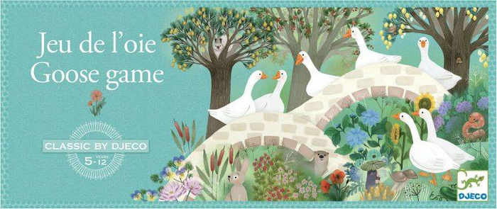 Gęsi - gra planszowa dla dzieci DJ05232-Djeco, gry dla najmłodszych