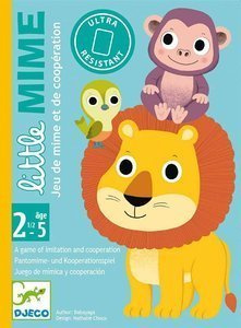 Gra karciana dla maluchów Little Mime DJ05063- Djeco, gry dla najmłodszych