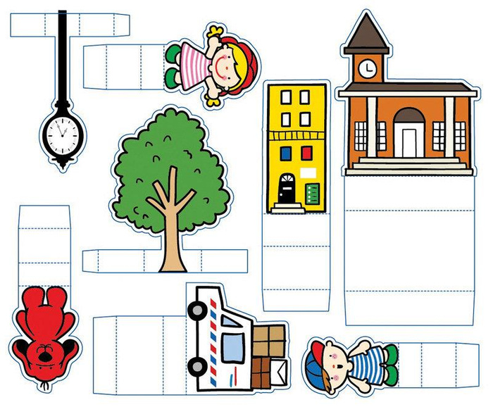 Kolorowe klocki Popboblocs miasto K's Kids