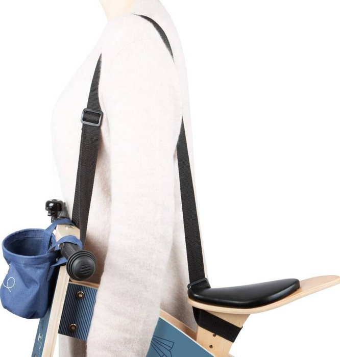 Rowerek biegowy dla dzieci Samolot z papieru z regulacją wysokości 11614-Small Foot, rowerki bez pedałów