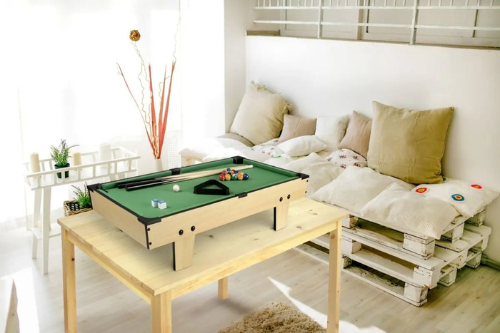 Stół do piłkarzyków 4w1 Multiomnis, 246210-zręcznościowe gry dla dzieci