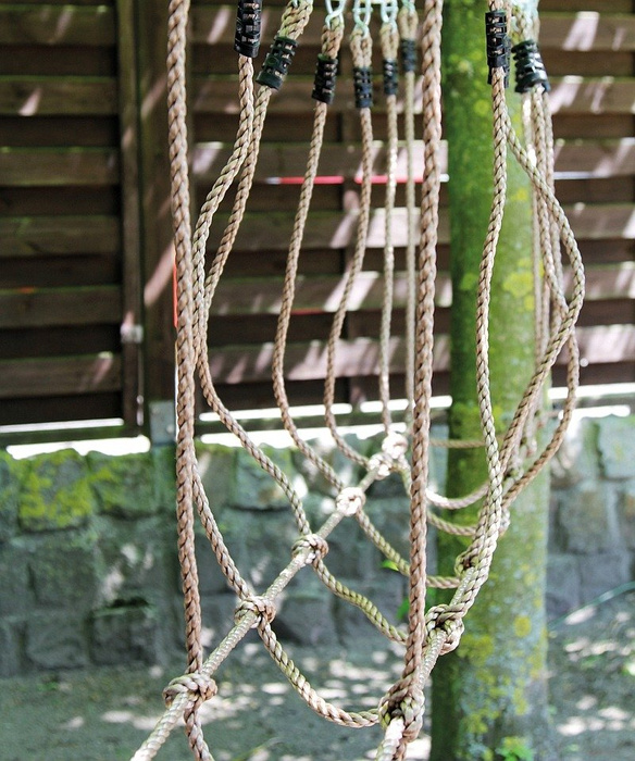 Most linowy sznurkowy 6998-Small Foot, zabawy w plenerze