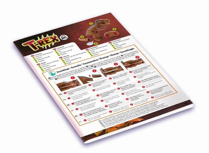 Dinozaur T-Rex zdalnie sterowany Buki 37293