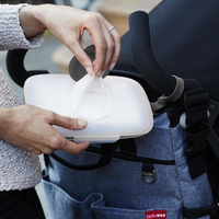 Pojemnik na mokre chusteczki Swipes Grey 234151-Skip Hop