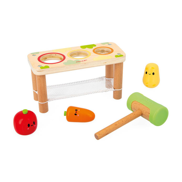 Wbijanka przebijanka z młotkiem Warzywa Farma J03309 Janod