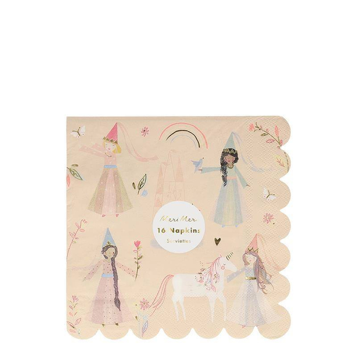Serwetki Księżniczki M215254-Meri Meri, akcesoria na przyjęcia