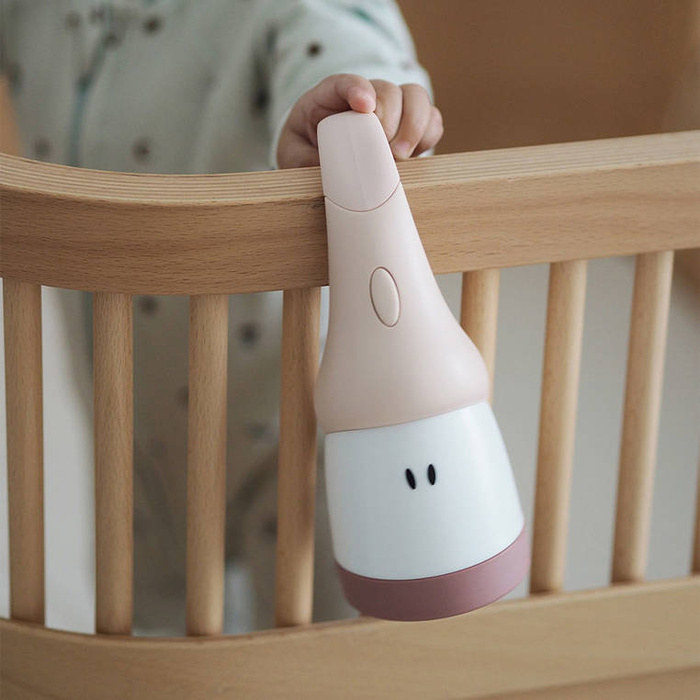 Lampka nocna LED przenośna z latarką Pixie 90h świecenia Pink Beaba 930299