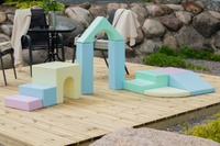 Klocki piankowe IGLU Multifunctional Creativity pastelowy SET_21_05 domowy plac zabaw