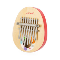 Kalimba perkusyjny instrument muzyczny dla dzieci Confetti Janod J07642