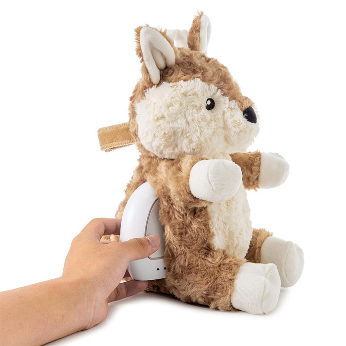 Szumiąca sarenka z czujnikiem ruchu i pozytywką LoveLight Buddies Finley Fawn Cloud b® CLTT-7700-BD____S