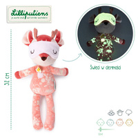 Przytulanka do spania świecąca w ciemności Sarenka Stella 32cm 83448 Lilliputiens