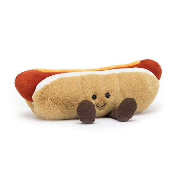 Wesoły Hot Dog 11 cm Jellycat maskotki A6HDN