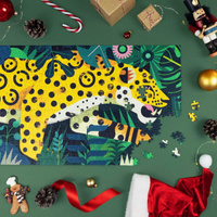 Puzzle dla dzieci Leopard 1000 el Gallery Djeco DJ07645