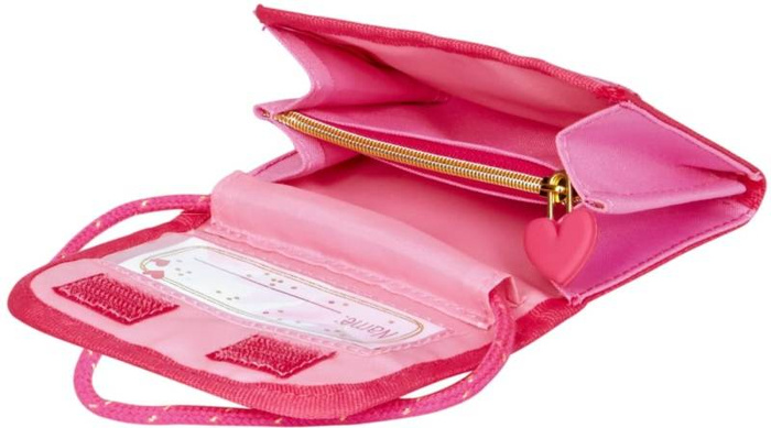 Portfelik na szyję kropki Lillifee S15435-Spiegelburg, akcesoria dla dziewczynki