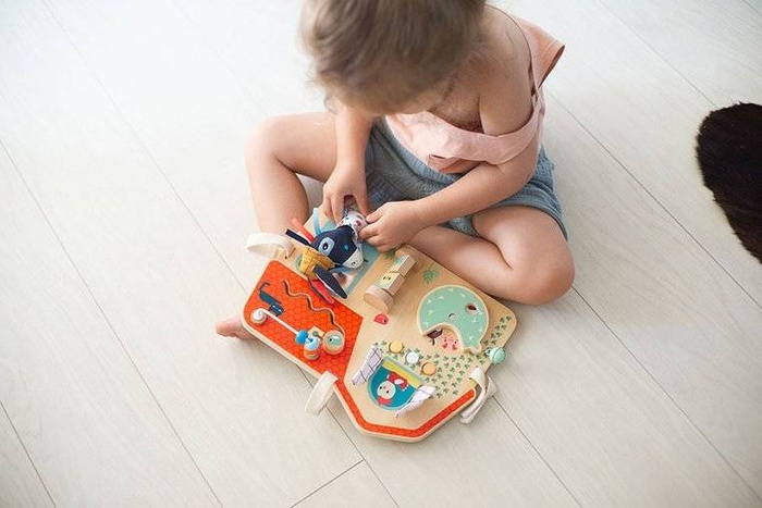 Tablica manipulacyjna z drewna Farma 83179-Lilliputiens