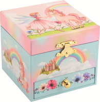 Pozytywka dla dzieci Pixie kraina czarów 15556-Goki, szkatułki na biżuterię