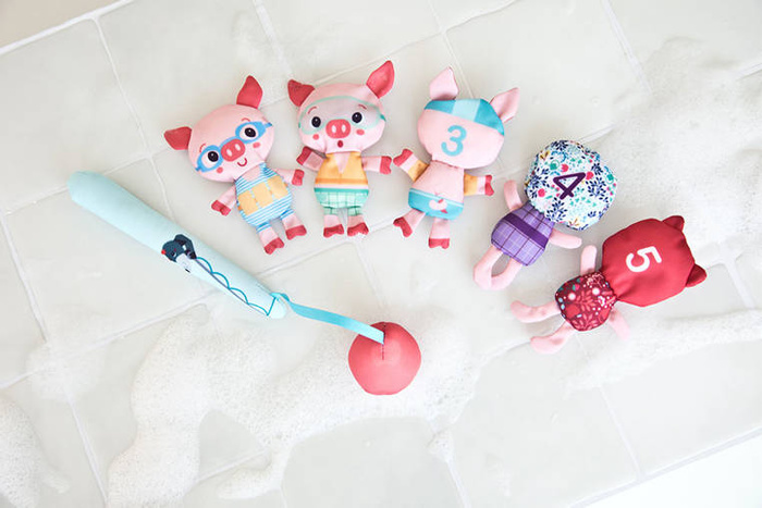 Zestaw do wędkowania w kąpieli Wilk Louis 83497 Lilliputiens