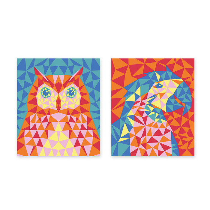 Zestaw kreatywny dla artystów Piasek Ptaki Misterix J07977 Janod