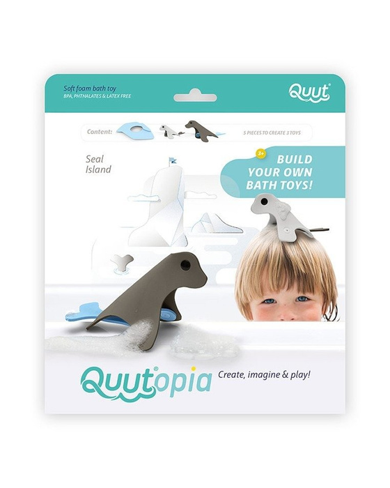 QUUT Zestaw puzzli piankowych 3D Quutopia Foki