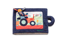 Miękka książeczka aktywizująca "Osiołek Ignace na farmie" 83415 Lilliputiens