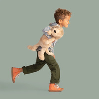 Maskotka dla dzieci wysoki pluszak Lew Charlie Manhattan Toy 159220 