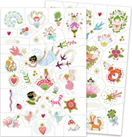 Tatuaże dla dzieci Przyjaciele Wróżki DJ09599-Djeco, tatuaże dla najmłodszych